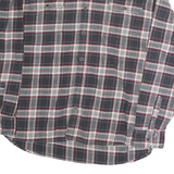 JACHS Mens Black & White Check Shirt 2XL Cotton Blend Long Sleeve Casual Wear