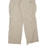 CARHARTT Mens Beige Cotton Blend Regular Cargo Trousers W32 L32 Casual Workwear