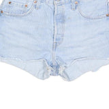LEVI'S Womens Shorts Blue Denim Casual Cut-Off M W29 Classic Fit