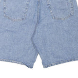 WRANGLER Womens Denim Blue Casual Shorts XL W38 Cotton Blend Relaxed Fit