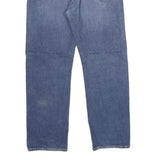 LEVI'S 505 Mens Jeans Blue Regular Straight Denim Medium W36 L32 Classic Zip