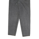 GALAXY Womens Regular Fit Straight Leg Denim Dark Jeans W28 L30 Cotton Blend Zip