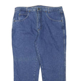 WILD Mens Jeans Blue Regular Straight Denim Medium W36 L26 Casual Zip Fly