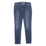 LEVI'S 711 Skinny Womens Jeans Blue Slim Denim Medium W28 L30 Stylish Fit