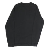 AIR JORDAN Mens Black Nike Air Crew Neck M Cotton Sweatshirt Pullover