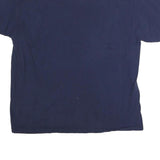 MAJESTIC Mens Blue Atlanta Braves Graphic T-Shirt XL Short Sleeve Crew Neck MLB