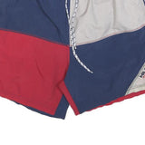 TOMMY HILFIGER Mens Shorts Red & Blue Sailing XL W34 Drawstring Casual Summer