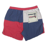 TOMMY HILFIGER Mens Shorts Red & Blue Sailing XL W34 Drawstring Casual Summer