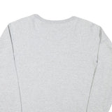 CHAMPION Mens Grey Crew Neck M Cotton Blend Pullover Sweatshirt