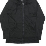 CHAMPION Womens Black Zip Up Hoodie M Casual Athletic Sportswear Jacket