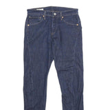 LEVI'S Engineered 512 Womens Jeans Blue Slim Skinny Denim W27 L32 Zip Cotton