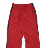 STARTER Mens Joggers Red & Black Slim Tapered S W24 L27 Sportswear Track Pants