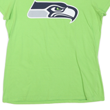 NIKE Womens Green Seattle Seahawks Graphic T-Shirt XL Short Sleeve Crew Neck