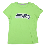 NIKE Womens Green Seattle Seahawks Graphic T-Shirt XL Short Sleeve Crew Neck