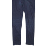 LEVI'S Mens Jeans Blue Slim Skinny Denim Dark W29 L31 Zip Cotton Blend