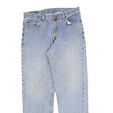 LEVI'S 550 Straight Mens Jeans Light Blue Relaxed Straight Denim W36 L34 Cotton