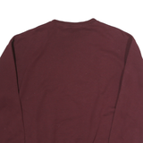 CHAMPION Mens Maroon College Of Charleston Crew Neck L Cotton Sweatshirt