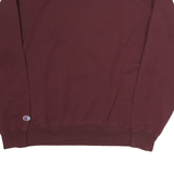 CHAMPION Mens Maroon College Of Charleston Crew Neck L Cotton Sweatshirt