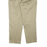 DICKIES Mens Regular Beige Trousers W34 L30 Cotton Blend Zip Classic Straight