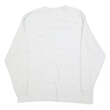 CARHARTT Mens Grey & Yellow Long Sleeve Crew Neck T-Shirt XL Pocket Logo