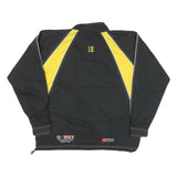 STORMTECH Mens Black & Yellow Zip Jacket XL Polyester Blend Plain Sports