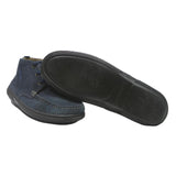 U.S. POLO ASSN Mens Suede Navy Blue Lace-Up Boots UK 6 Casual Dress Shoes