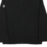 S. OLIVER Mens Black Wool Blend Jacket 2XL Zip Classic Plain Warm Stylish