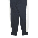 PUMA Womens Joggers Black & White Slim Tapered S W28 L25 Cotton Blend Casual