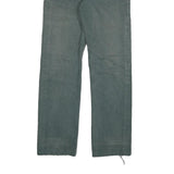 LEVI'S 501 Mens Jeans Blue Regular Straight Denim Medium W26 L30 Classic Button