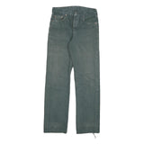 LEVI'S 501 Mens Jeans Blue Regular Straight Denim Medium W26 L30 Classic Button