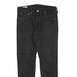 LEVI'S 512 BIG E Mens Jeans Black Slim Skinny Denim W32 L27 Classic Fit Zip