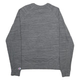 CHAMPION Mens Grey Crew Neck M Cotton Blend Casual Pullover Sweatshirt