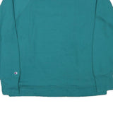CHAMPION Womens Teal Sweatshirt Crew Neck XL Cotton Blend Pullover Casual
