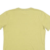 CARHARTT Womens Yellow Pocket T-Shirt L Short Sleeve Crew Neck Cotton Blend