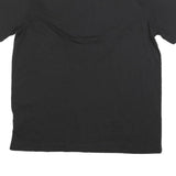 PUMA Mens Black Graphic Print T-Shirt L Short Sleeve Crew Neck Cotton Blend
