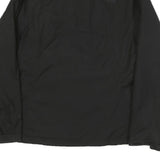 THE NORTH FACE Womens Black Outdoor Jacket L Polyester Blend Zip Plain Casual