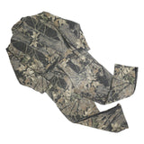 WOLF MOUNTAIN Mens Camouflage Dungarees Regular Fit Polyester Blend L W40 L28