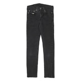 LEVI'S 510 Mens Jeans Black Slim Skinny Denim W26 L27 Zip