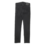 LEVI'S 510 Mens Jeans Black Slim Skinny Denim W26 L27 Zip