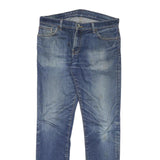 TOMMY HILFIGER Mens Jeans Blue Slim Skinny Denim Medium W34 L32 Classic Zip