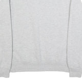 TOMMY JEANS Mens Grey Crew Neck S Sweatshirt Cotton Blend Logo Print