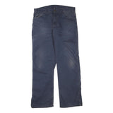DICKIES Mens Jeans Blue Regular Straight Denim W36 L33 Workwear Durable