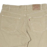 LEVI'S Mens Shorts Beige Casual Cotton XL W38 Classic Fit Pocketed