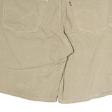 LEVI'S Mens Shorts Beige Casual Cotton XL W38 Classic Fit Pocketed