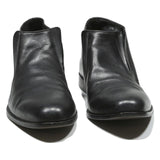 ENNESI Mens Chelsea Boots Black Leather UK 11 Smart Stylish Comfortable