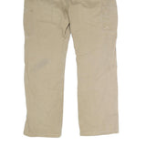 CARHARTT Mens Cotton Blend Beige Regular Fit Straight Leg Trousers W34 L29