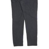 DICKIES Womens Slim Black Jeans Cotton Blend Zip W34 L30 Classic Slim Fit