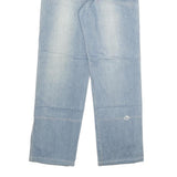 RAONI Mens Jeans Blue Regular Straight Denim Medium W30 L30 Casual Cotton Blend