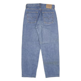 LEVI'S 519 Mens Jeans Blue Relaxed Tapered Denim Medium W30 L29 Zip Closure