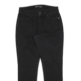 LEVI'S 529 Womens Jeans Black Regular Straight Denim W31 L32 Stylish Zip Closure